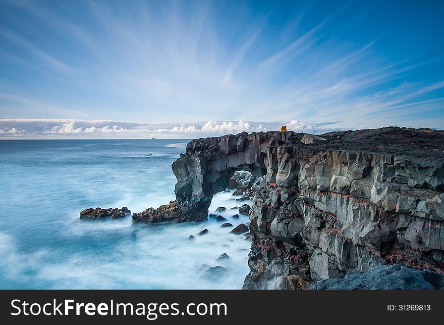 Image from Reykjanes peninsula in Iceland.