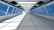 Futuristic Interior Royalty Free Stock Images Futuristic Interior Royalty Free Stock Images