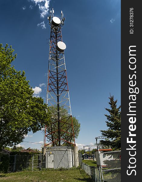 Complete communication tower