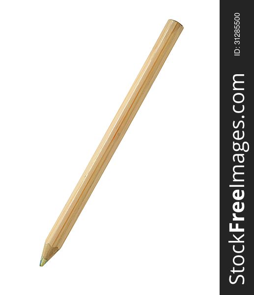 Pencil isolated on white background with clipping path