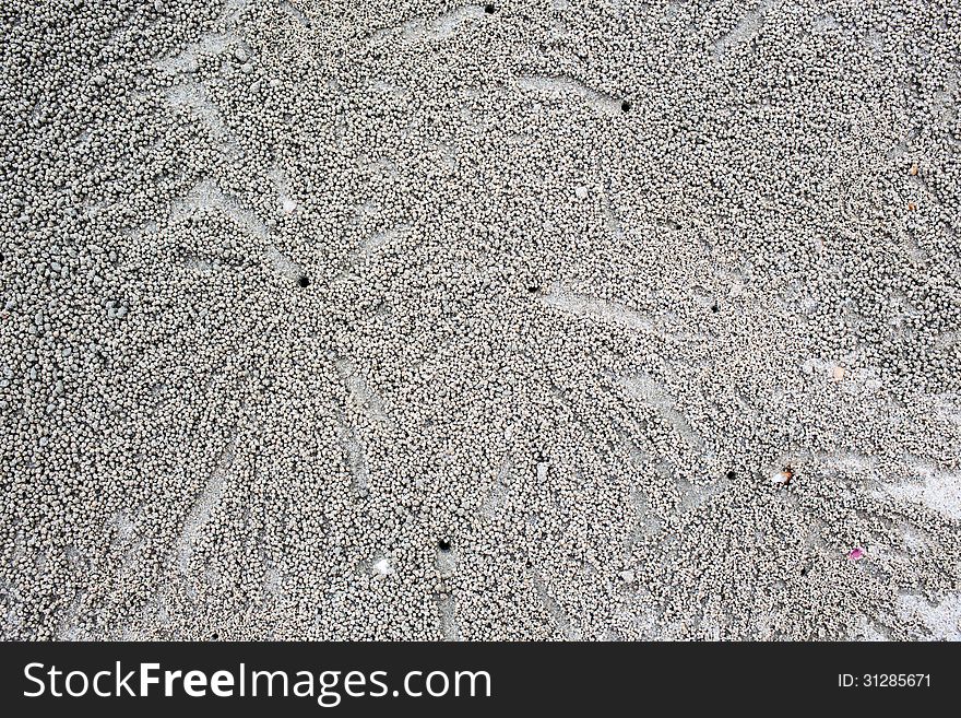 Texture of beach sea sand.