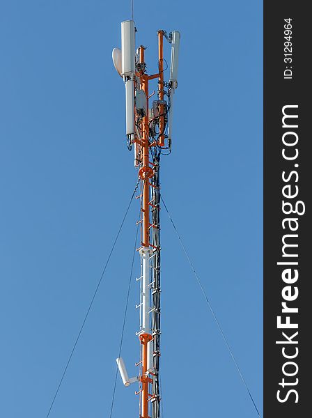 Transmiter. GSM cellular communication.