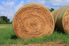 Rolls Of Hay Stock Photography Rolls Of Hay Stock Photography