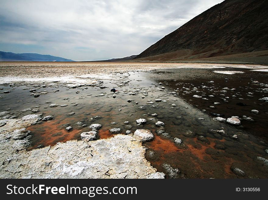 Death valley landscape photograph, USA