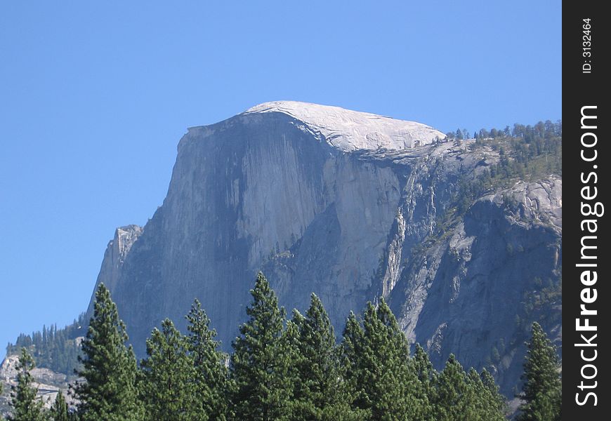 Half Dome is among one of the wonders in California's Yosemite National Park. Half Dome is among one of the wonders in California's Yosemite National Park.