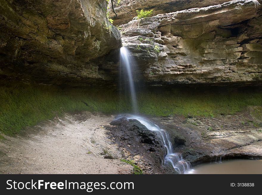 Small Blurred Waterfall