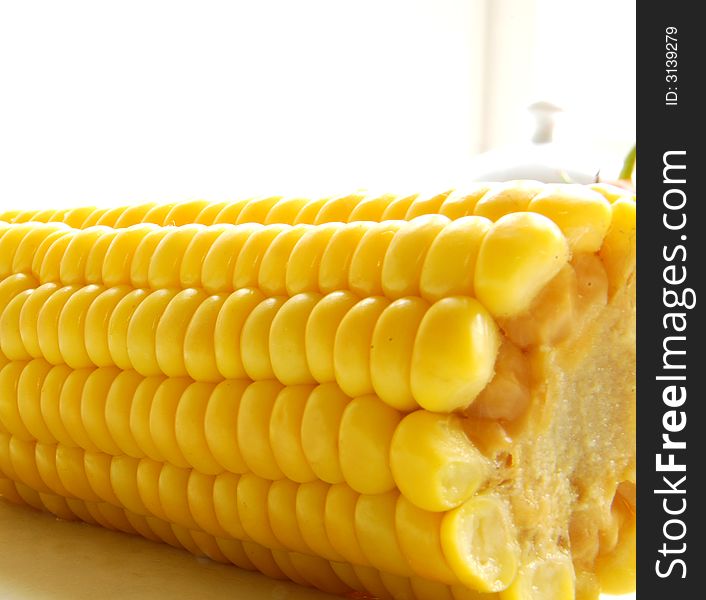 Big yellow piece of corn