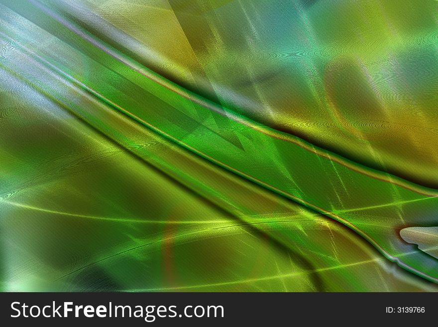 Abstract composition, leaf of green plant. Abstract composition, leaf of green plant