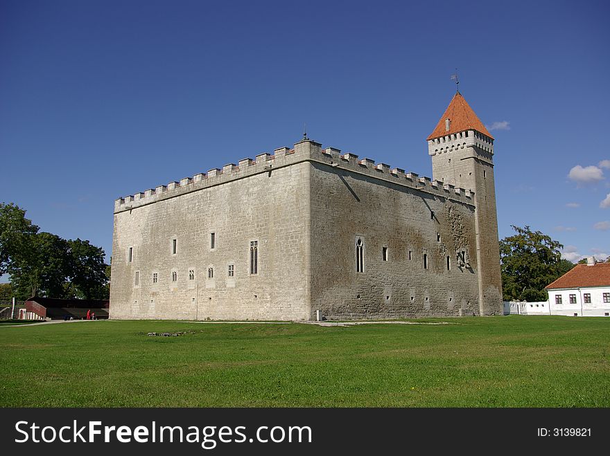 Medieval castle in Kuressaare Saaremaa