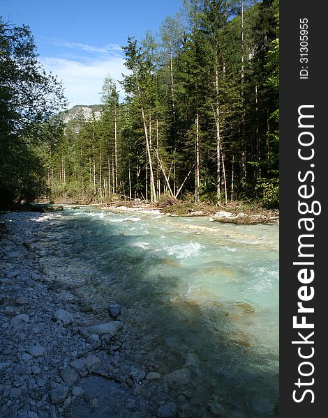 River in Slovenia