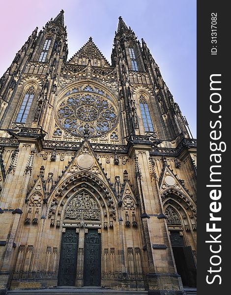 St Vitus cathedral - Prague Castle