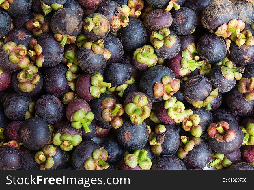 Mangosteen is a popular fruit in Thailand