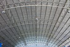 Roof Of Modern Storehouse Royalty Free Stock Images
