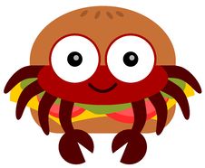 Crab Burger Stock Images Crab Burger Stock Images