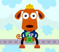 Lunch For Dog Royalty Free Stock Photography Lunch For Dog Royalty Free Stock Photography