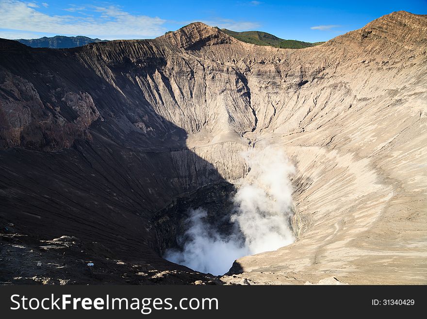 Creater of Bromo vocalno, East Java, Indonesia. Creater of Bromo vocalno, East Java, Indonesia