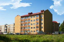 Multi-storey Residential Building Stock Photo Multi-storey Residential Building Stock Photo
