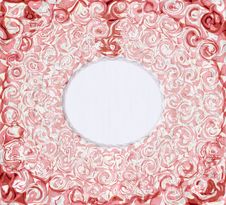 Vintage Rose Background With Frame Stock Photography Vintage Rose Background With Frame Stock Photography