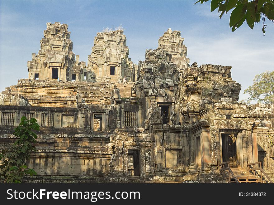 Temple complex in the vicinity of Angkor Wat. Temple complex in the vicinity of Angkor Wat