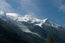 Mont Blanc Stock Image