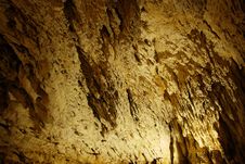 Stalagmits In Grotto Stock Images