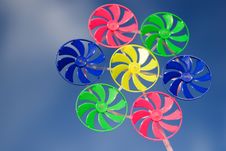 Colorful Spinner Stock Photo Colorful Spinner Stock Photo