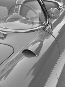 A Classic 1956 Corvette Royalty Free Stock Photo