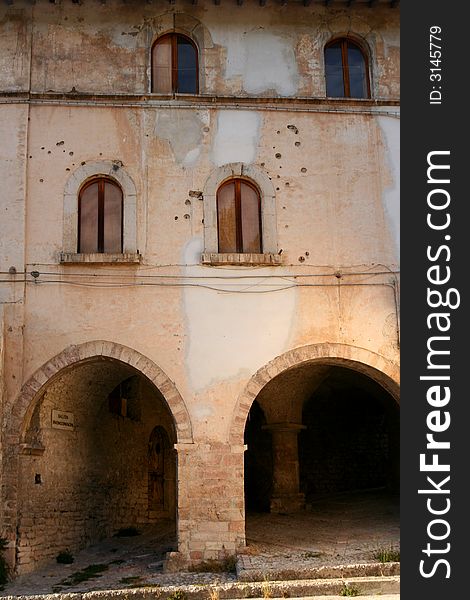 Image captured in Visso / Marche / Italy. Image captured in Visso / Marche / Italy