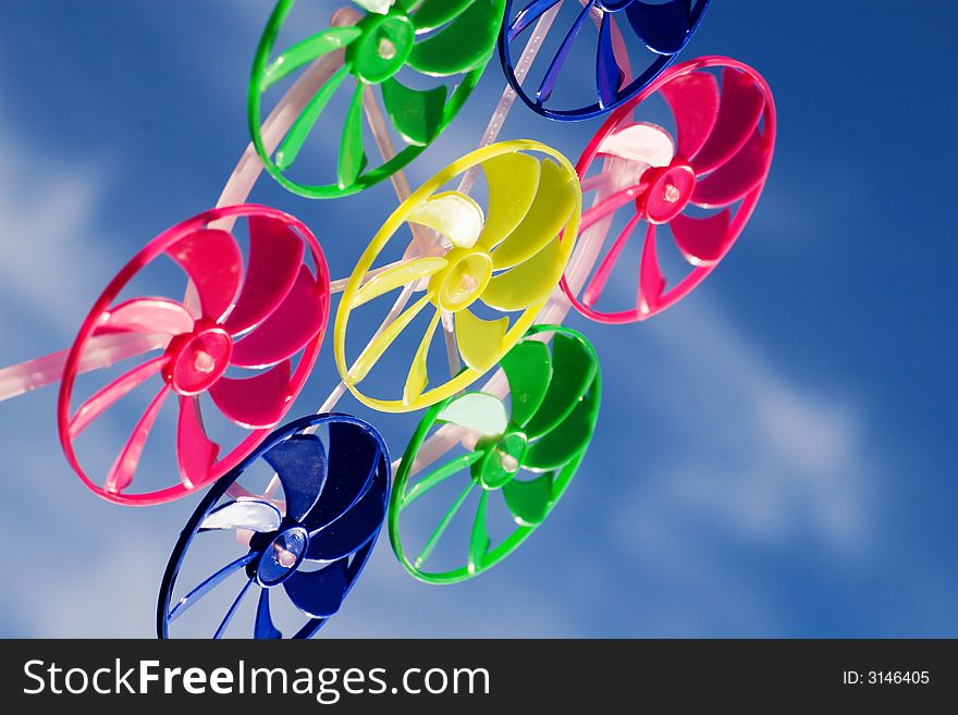 Colorful Plastic Spinner