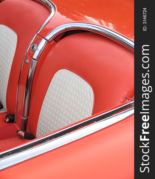 A classic 1956 Corvette Chevy
