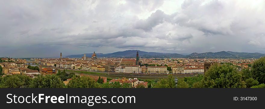 Florence - veri big Panorama, Italy. Florence - veri big Panorama, Italy