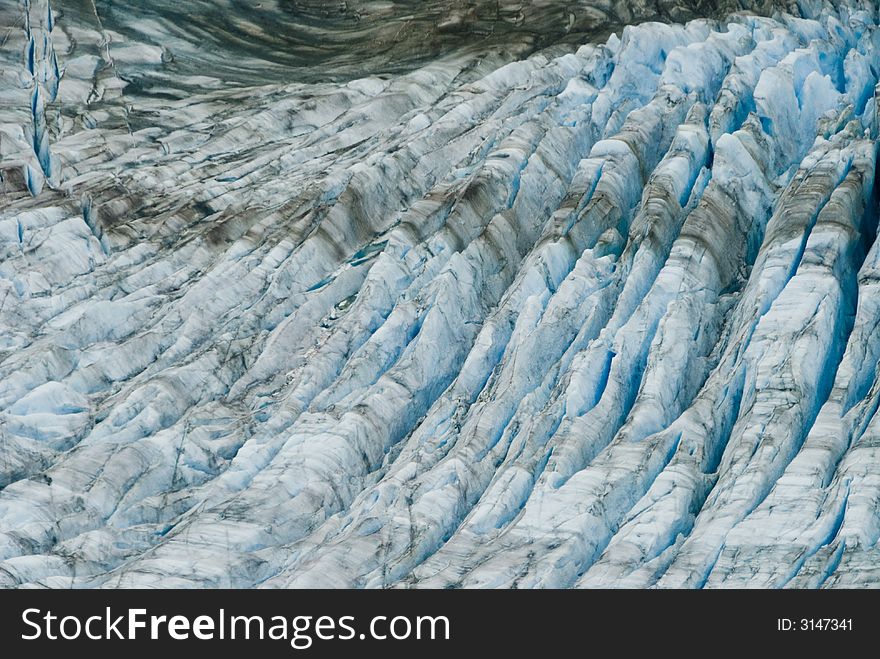 Glacier in Skagway Alaska