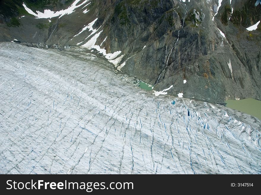 Glacier in Skagway Alaska