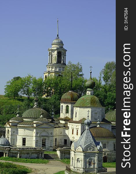 One of thousand monasteries in Russia. One of thousand monasteries in Russia