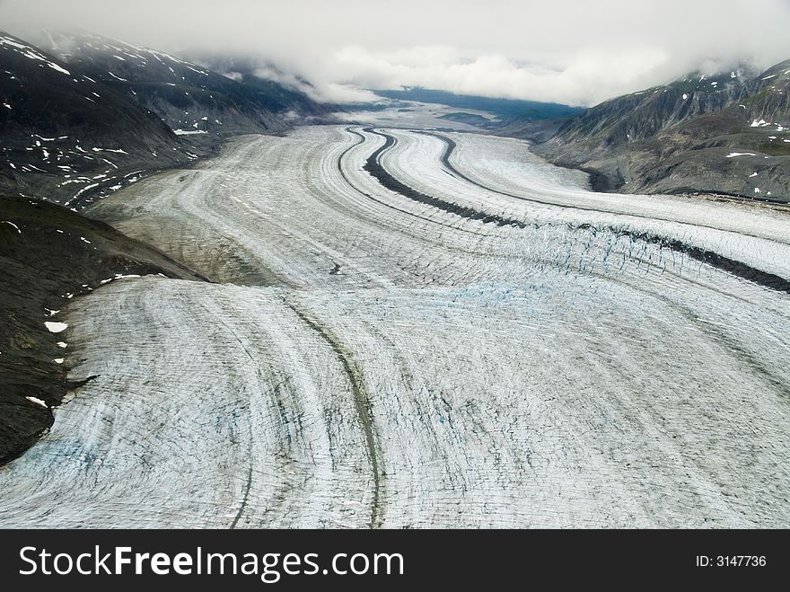 Glacier In Skagway Alaska