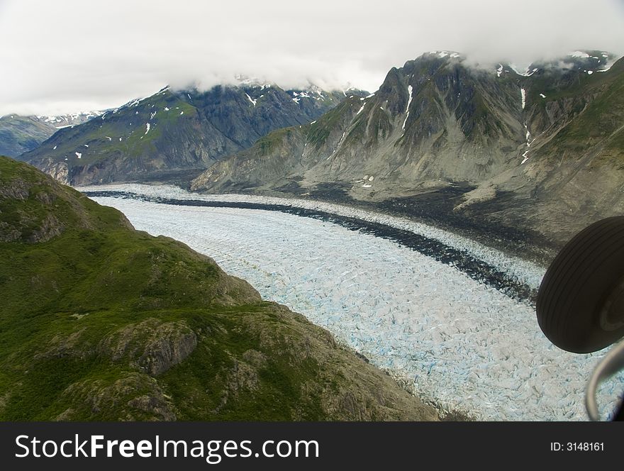 Glacier in Skagway Alaska