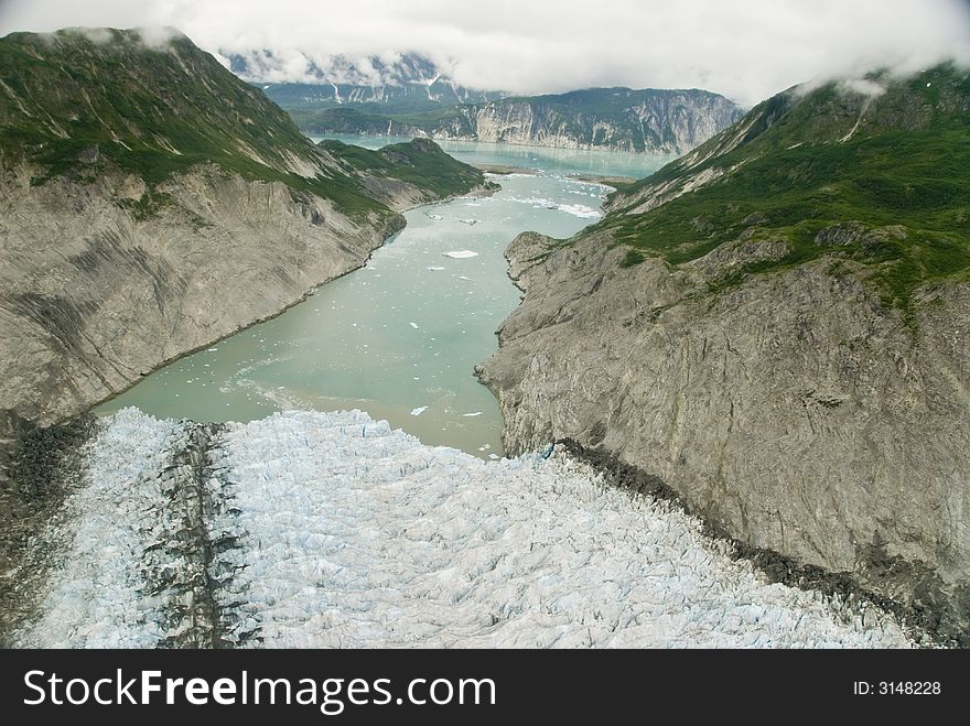 Glacier In Skagway Alaska