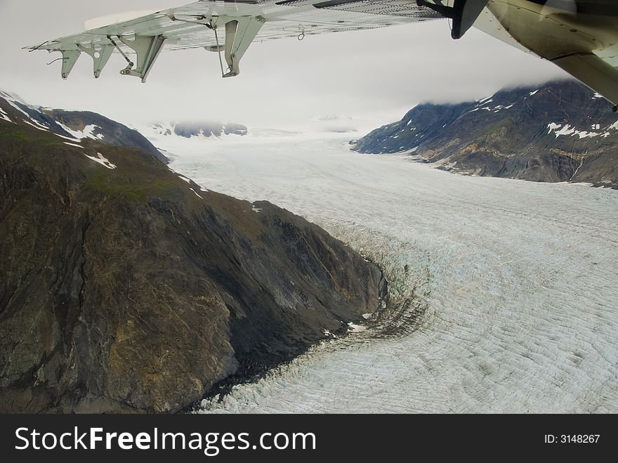 Glacier In Skagway Alaska