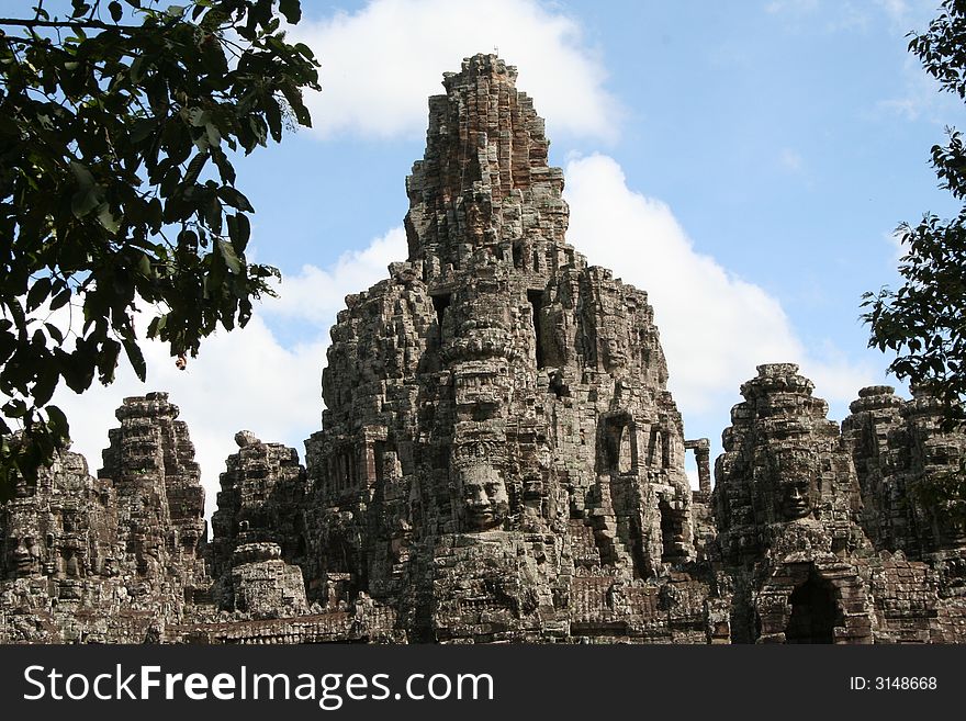 Bayan temple in cambodia siem reap angkor wat