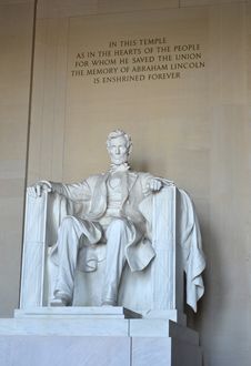 The Lincoln Memorial Royalty Free Stock Photos The Lincoln Memorial Royalty Free Stock Photos