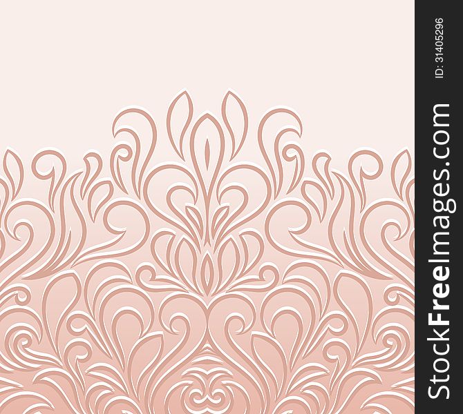 Ornamental invitation card. Vector background. Ornamental invitation card. Vector background.