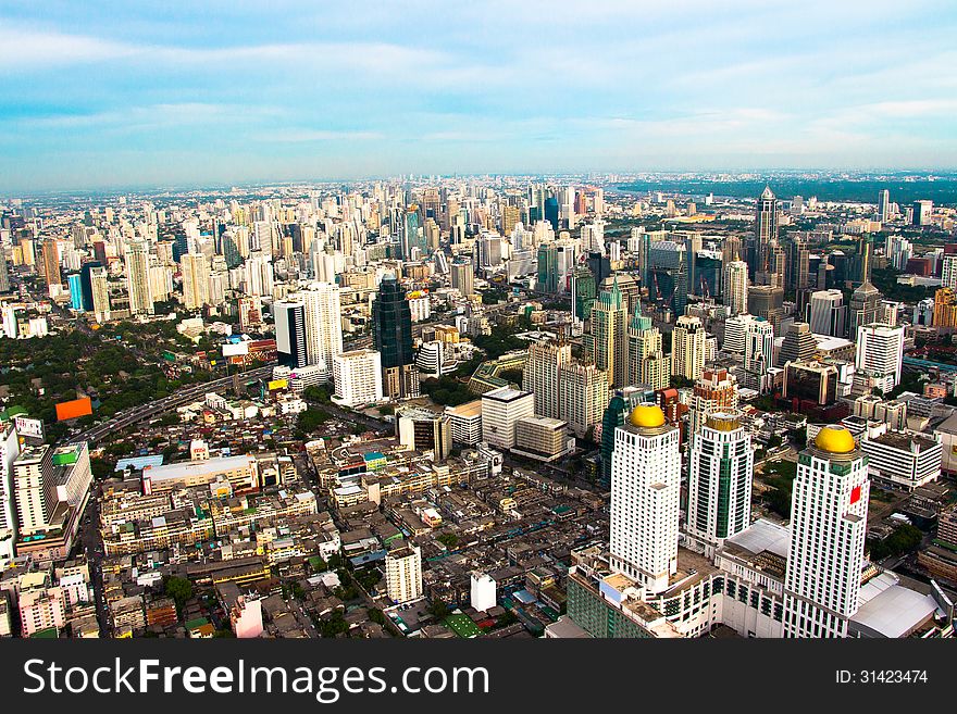 Cityscape of bangkok, Thailand in nice day. Cityscape of bangkok, Thailand in nice day
