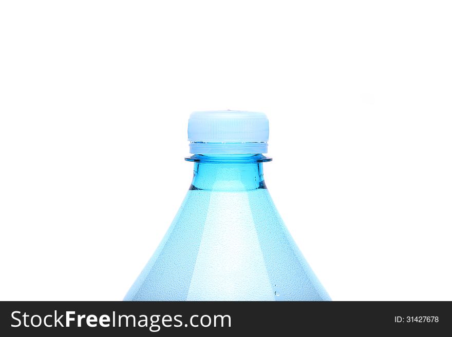 Closed neck plastic bottle