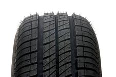 Summer Car Tire Royalty Free Stock Image