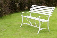 Bench In The Park Stock Images