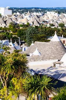 Trulli Roofs In Alberobello, Italy Royalty Free Stock Image Trulli Roofs In Alberobello, Italy Royalty Free Stock Image