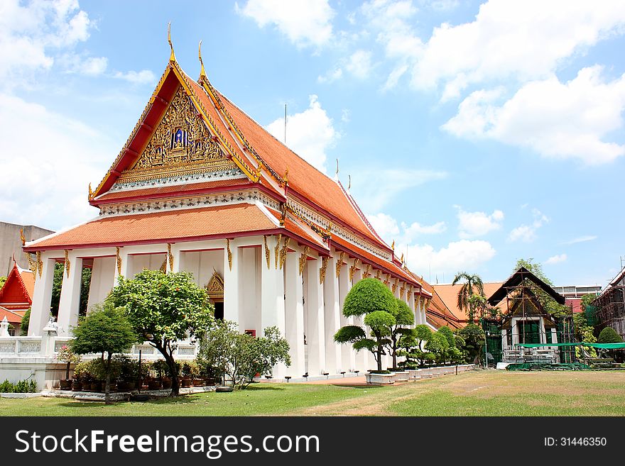 The National Museum at Sanam Luang in Bangkok, Thailand. The National Museum at Sanam Luang in Bangkok, Thailand