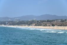Santa Monica Beach Royalty Free Stock Image