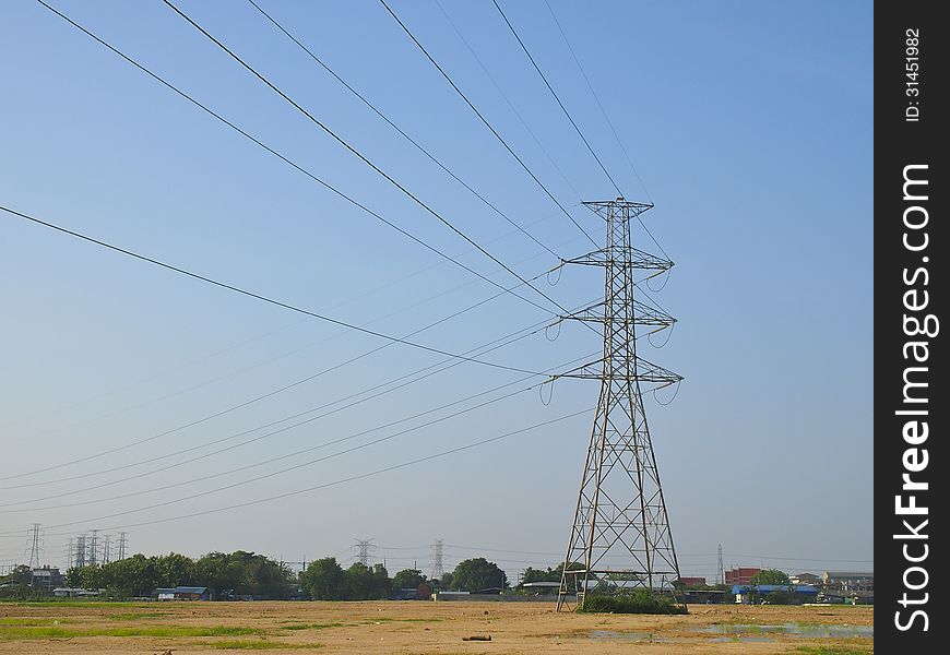 Cross in plain