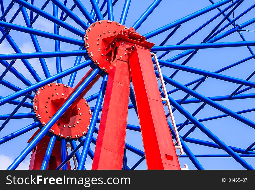 Steel Spindle of Ferris Wheel